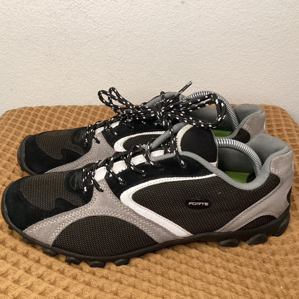 Forte Traverse IV Suede Mens Sz 44 US 10.5 Leather Lace Up Cycling Shoes